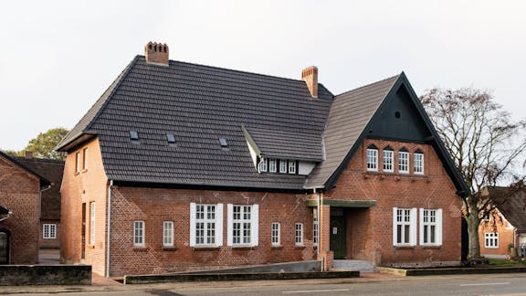 Marskgården har en tyskinspireret villa, som blev opført i 1906.