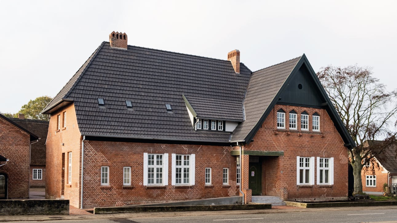 Marskgården har en tyskinspireret villa, som blev opført i 1906.