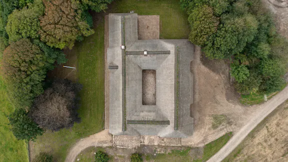 Luftfoto af Nørre Sødam