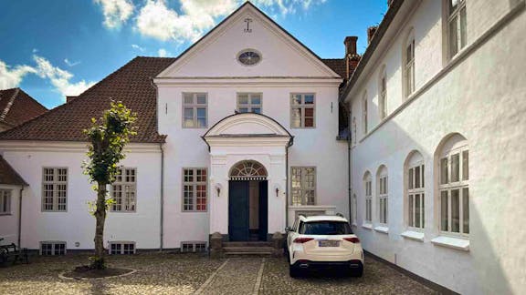 Friedenreichs Palæ - set fra gården