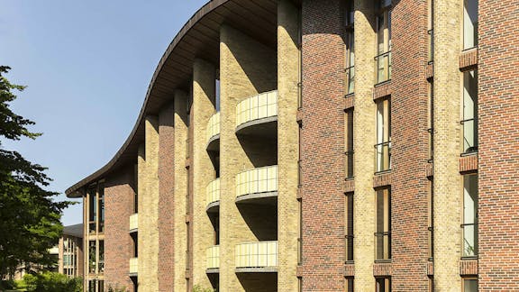 Alle lejligheder i Bispebjerg Bakke har mindst én altan.