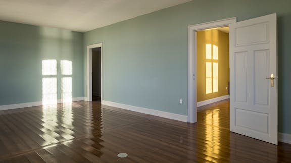 Gulve med tonkinlak. 