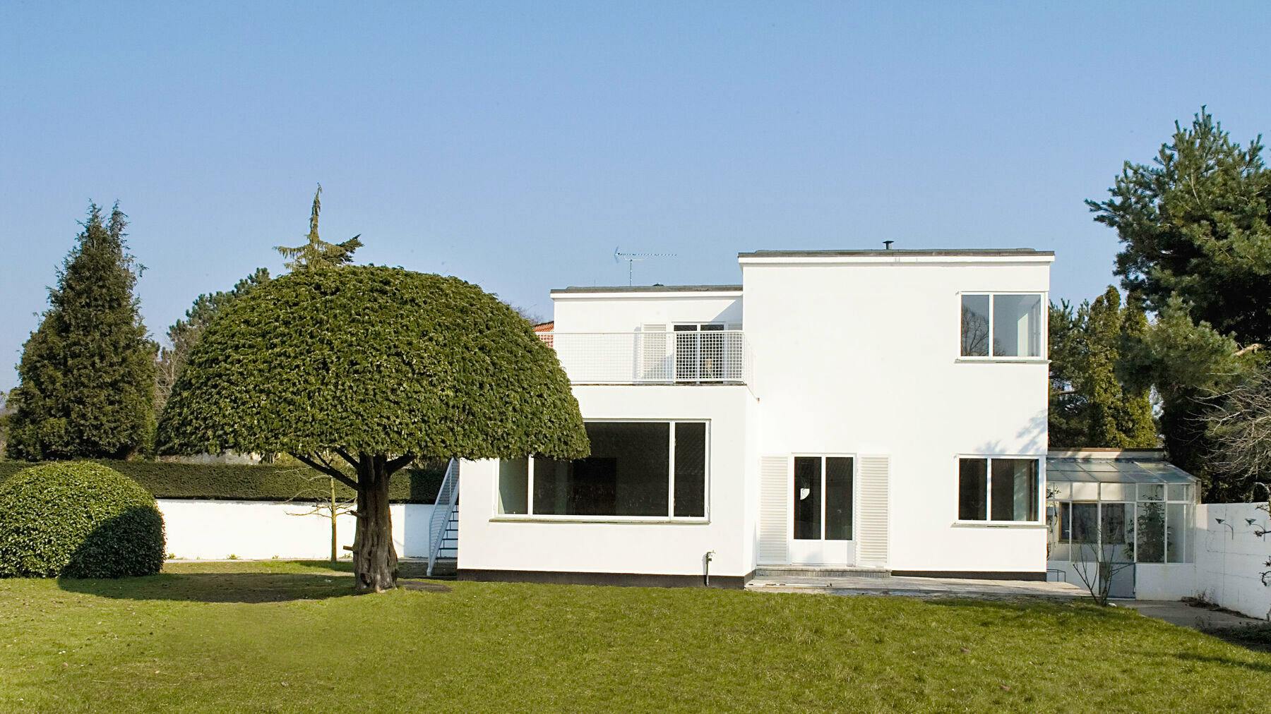 Arne Jacobsens eget hus på Gotfred Rodes Vej 2