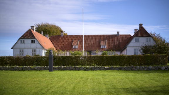 Tersløsegård  set fra gårdsiden