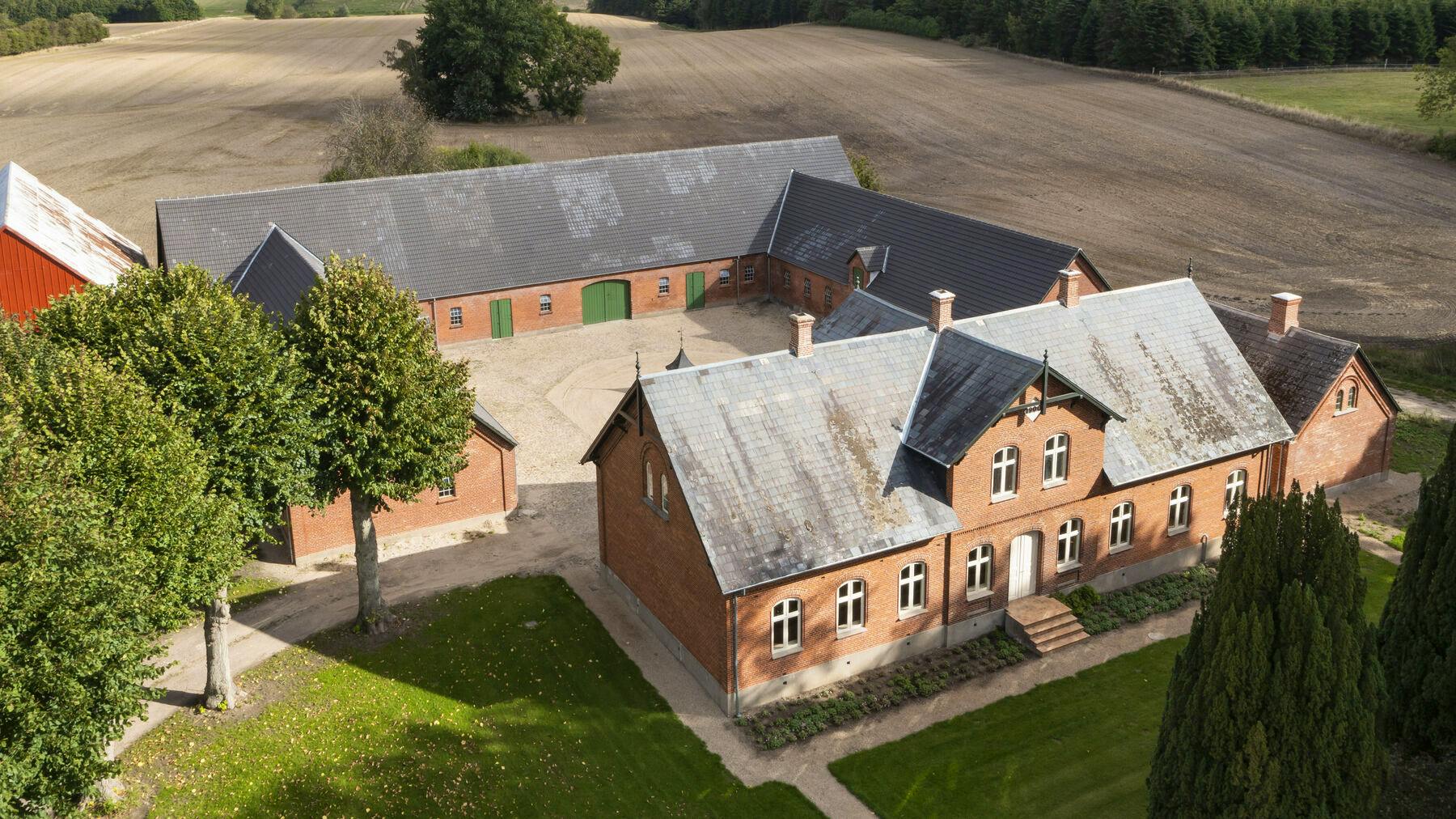 Familien Jensens Gård i Korup