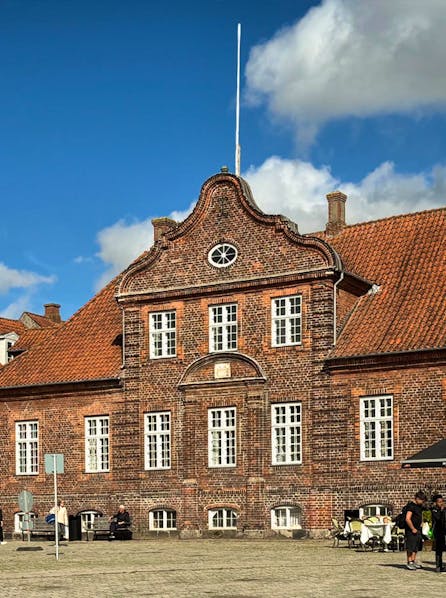 Freidenreichs Palæ i Viborg set fra Nytorv